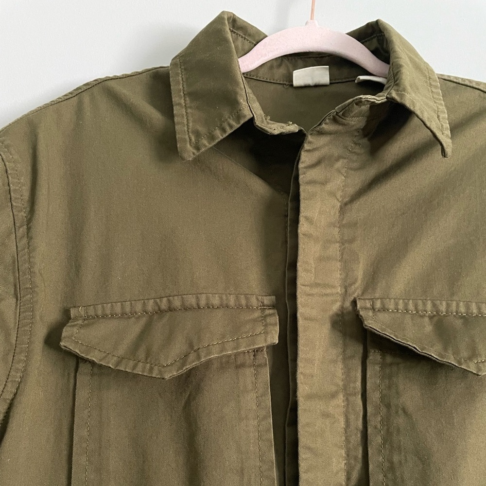 Levi’s Long Sleeve Baggy Surplus Jumpsuit in Olive Green - Picture 6 of 15